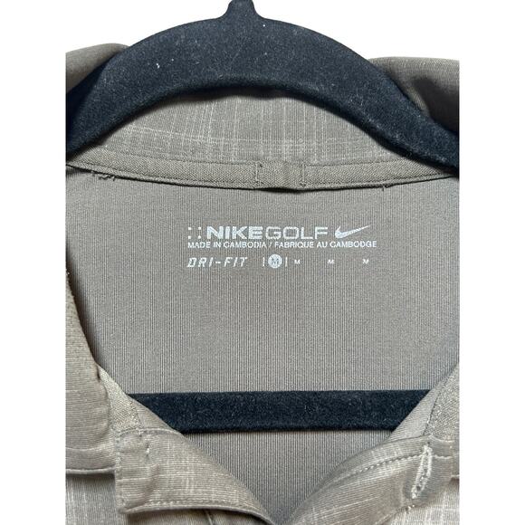 Nike Golf Dri Fit‎ Mens Polo Gray Size Medium - Picture 3 of 8